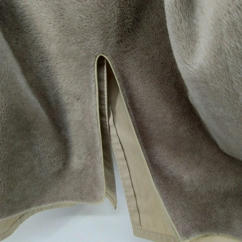 Hart Schaffner Marx Mens Trench‎ Coat Tan 46L Removable Lining Rain Overcoat